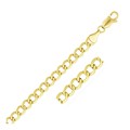 Curb Chain in 10k Yellow Gold (5.3 mm)