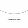 Textured Links Pendant Chain in 14k White Gold (2.90 mm)