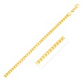 Solid Diamond Cut Round Franco Chain in 14k Yellow Gold (2.70 mm)