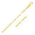 14K Yellow Gold Paperclip Bracelet (4.0mm)