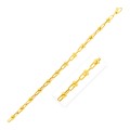 14k Yellow Gold 7 1/2 inch Jax Chain Bracelet (4.00 mm)