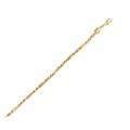 Figa Rope Chain in 14k Yellow Gold (3.00 mm)