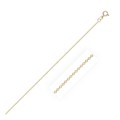 Cable Link Chain in 10k Yellow Gold (0.50 mm)