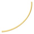 Reversible Omega Necklace in 14k Two Tone Gold (4.0mm)