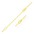 Extendable Cable Chain in 14k Yellow Gold (1.20 mm)