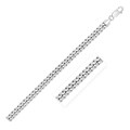 Sterling Silver Rhodium Plated Miami Cuban Chain (6.30 mm)