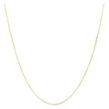 14k Yellow Gold French Cable Chain (1.30 mm)
