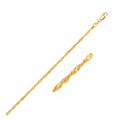 Singapore Chain in 10k Yellow Gold (1.80 mm)