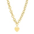 14k Yellow Gold Rolo Link Necklace (11.40 mm)