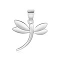 Sterling Silver Polished Dragonfly Pendant