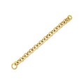 14k Yellow Gold Round Link Bracelet (11.60 mm)