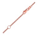 Extendable Cable Chain in 18k Rose Gold (1.80 mm)
