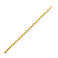 French Cable Link Chain in 14k Yellow Gold (6.10 mm)