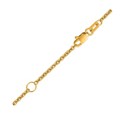 Extendable Cable Chain in 18k Yellow Gold (1.80 mm)