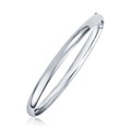 Classic Bangle in 14k White Gold (6.00 mm)