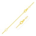 Extendable Cable Chain in 14k Yellow Gold (1.5mm)