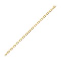 French Cable Chain Bracelet in 14k Yellow Gold  (4.80 mm)